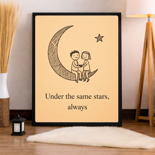 couple on moon