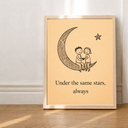 couple on moon