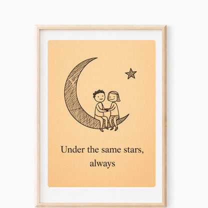 couple on moon