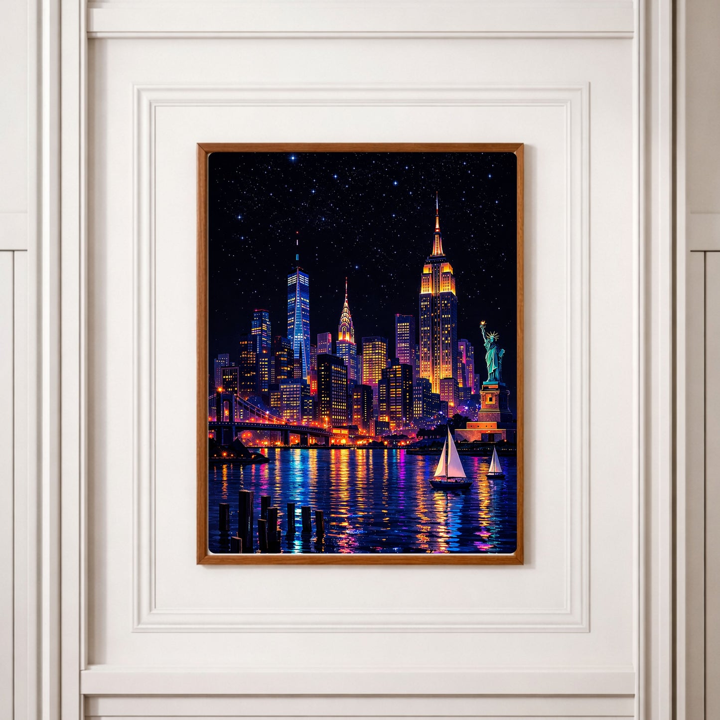starlit skyline