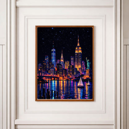 starlit skyline