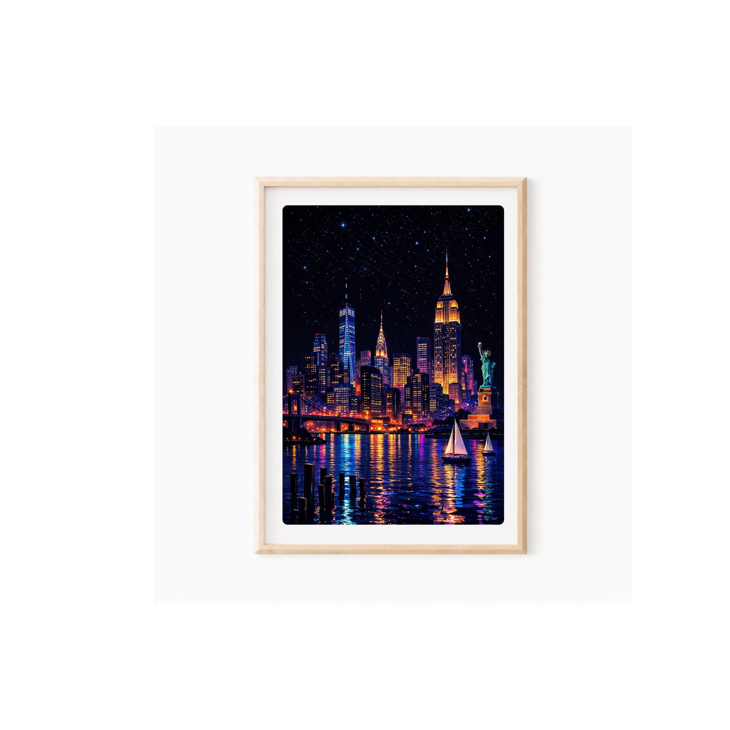 starlit skyline