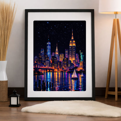 starlit skyline